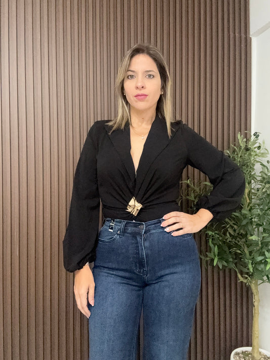 Golden Twist Blouse