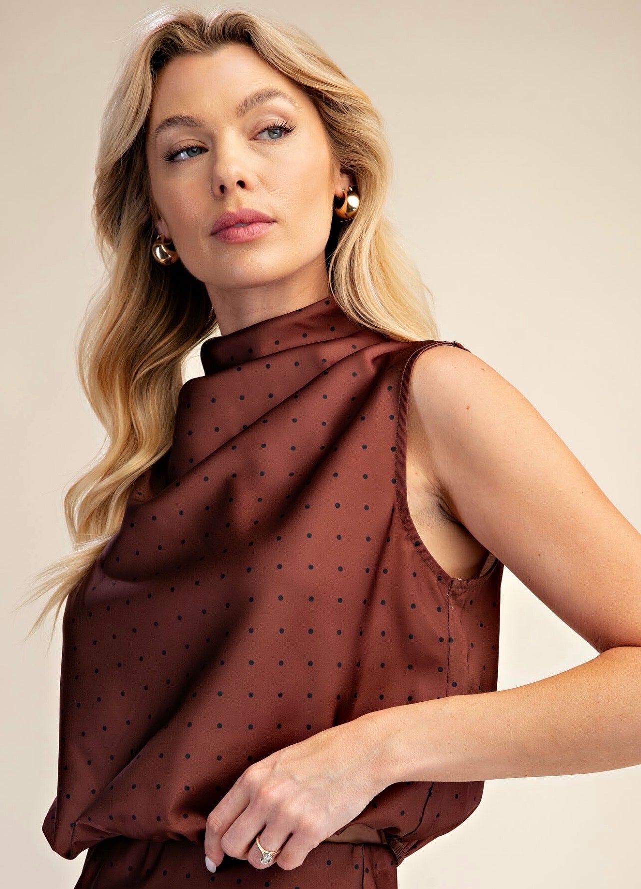 Elise Polka Top