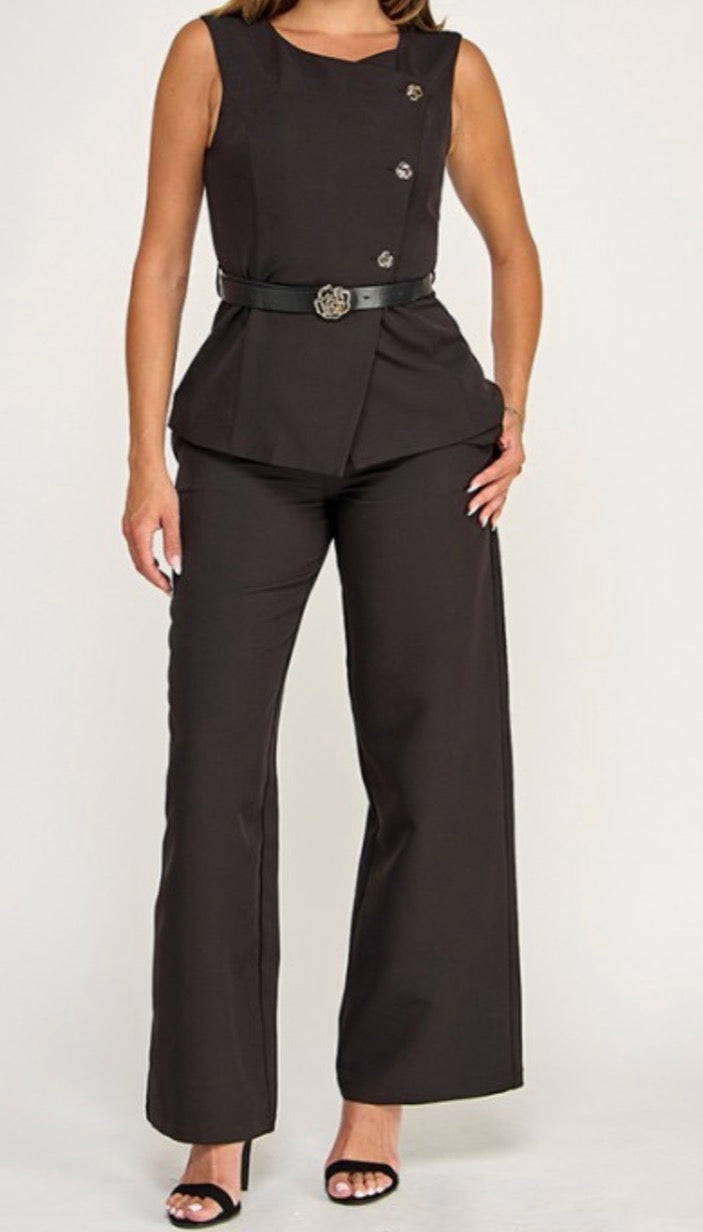Victoria Belted Set