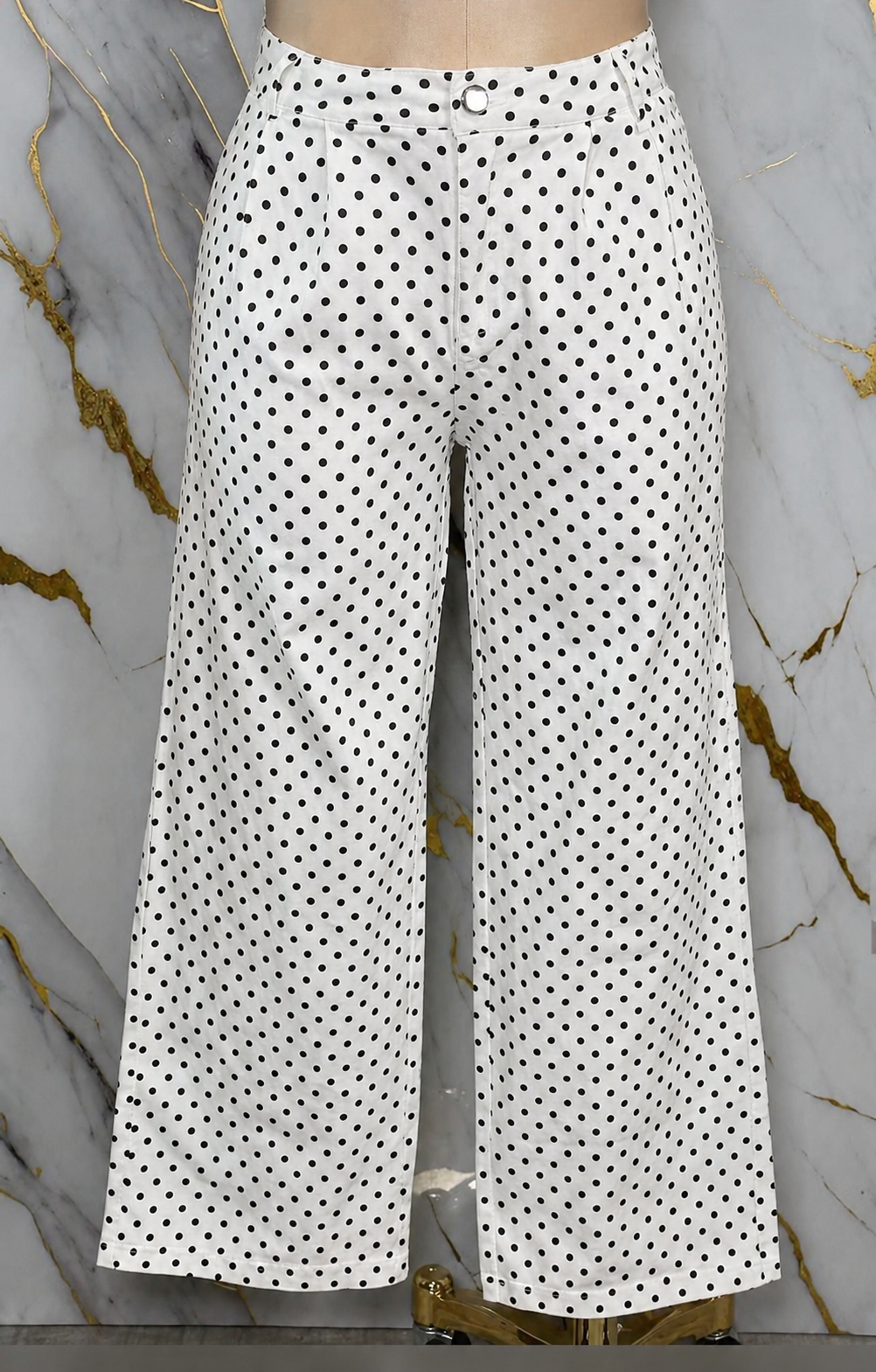 Luna Polka Dot Pants (Plus)