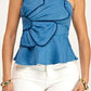 Denim Petal Top
