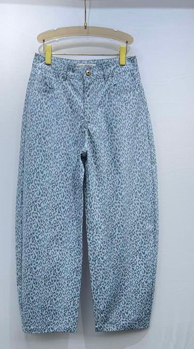 *PREORDER* Blue Animal Print Barrel