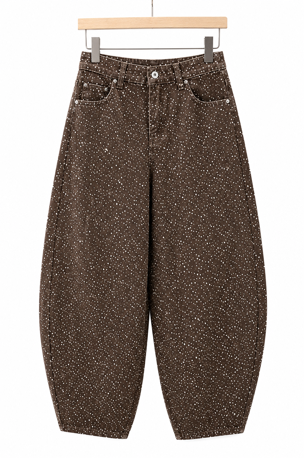 Dotted Barrel Pants