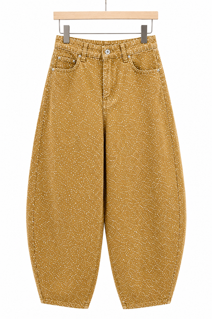 Dotted Barrel Pants