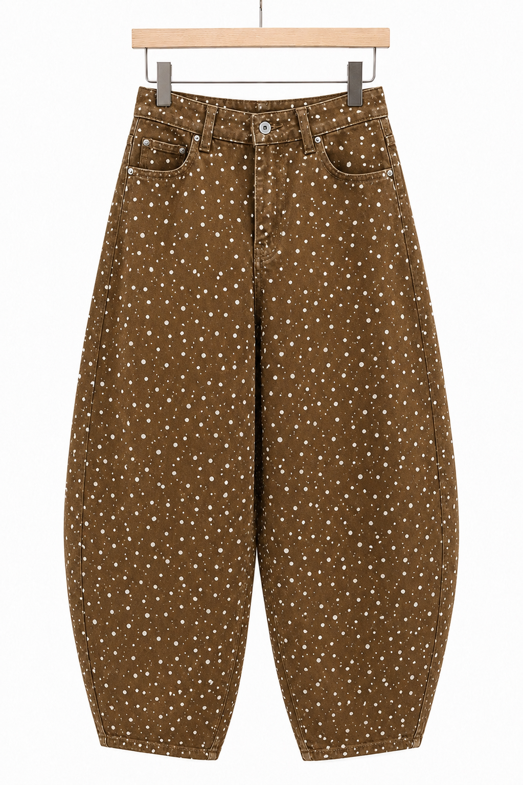 Dotted Barrel Pants