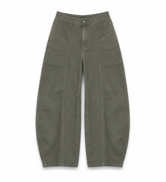 Sculpted Barrel Pants