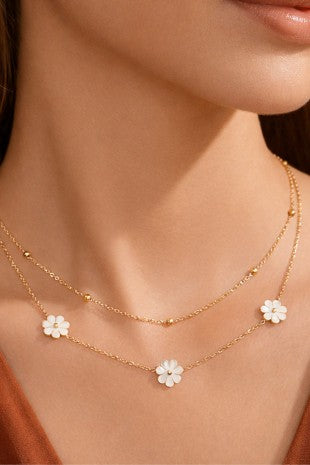 Golden Bloom Necklace